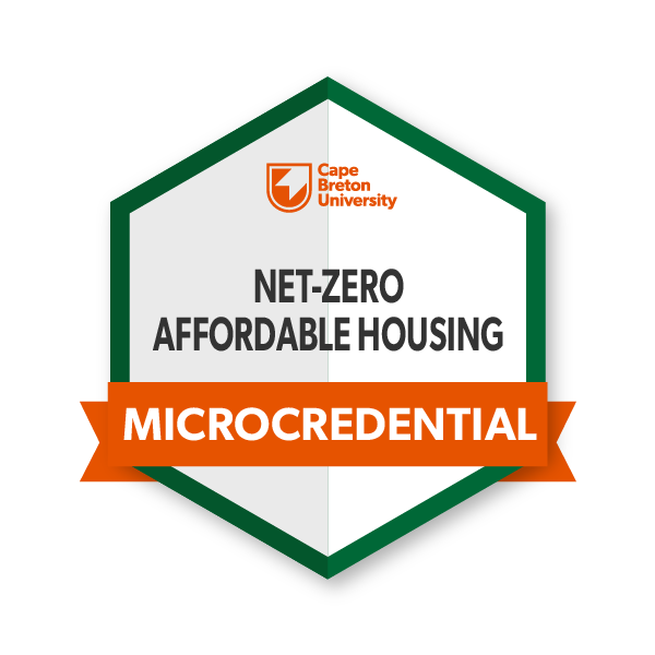 Affordable Housing Sustainability Through Net-Zero Design Digital Badge