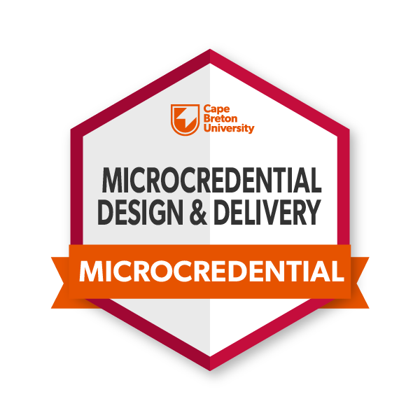 CBU Microcredential Design, Development, and Delivery Digital Badge